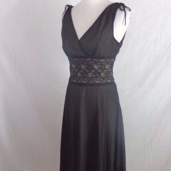 Dress Barn Collection Size 4 Black Lace Trim - Picture 3 of 6